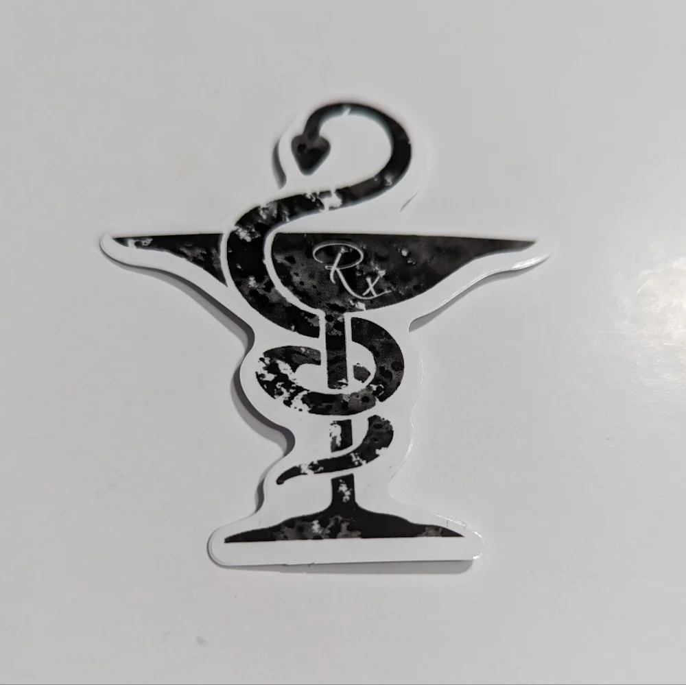 RX pharmacy Sticker - Picture 1 of 2